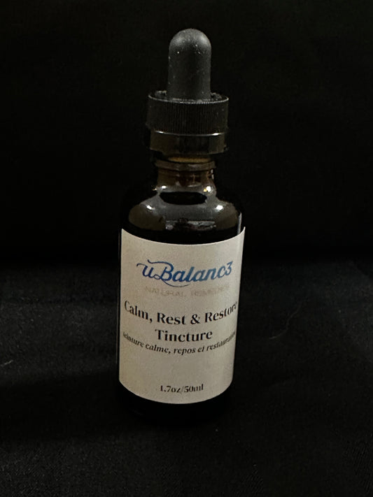 Calm, Rest & Restore Tincture - 50ml